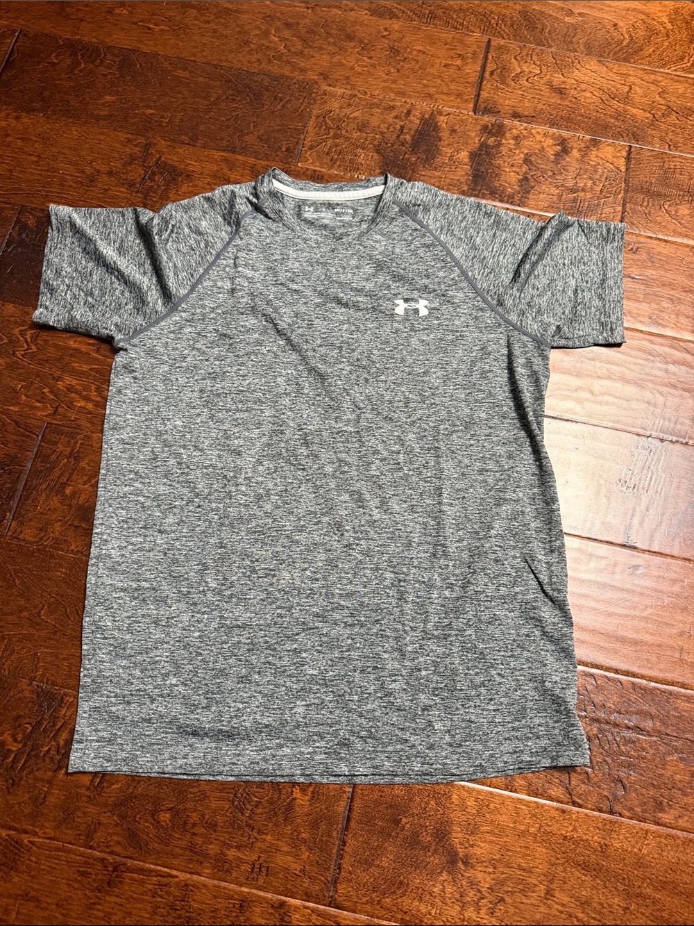 Under Armour Men's Gray Heather Performance Short Sleeve Tee